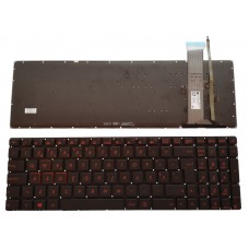 Teclado Asus ROG FZ50 | FX552 | G552 | GL552 | GL742 | GL752 | ZX50 | ZX70 Retroiluminado Vermelho