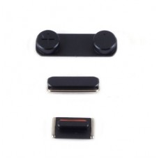 Set de Botões (ON/OFF, Volume e Silencio) iPhone 5 Preto