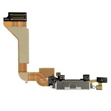 Flex Cable com Conector de Carga e Assessórios iPhone 4S Branco